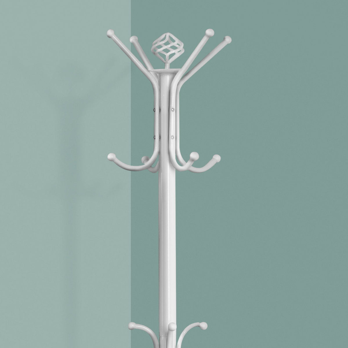 Free Standing Coat Rack 12 Hooks For Entryway