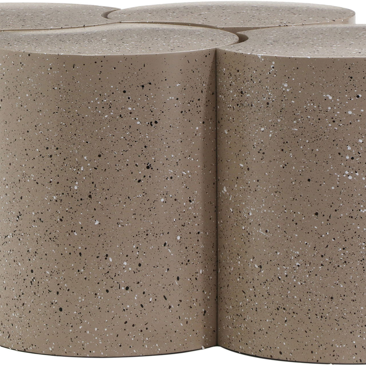 Dimple - 4 Piece Modular Coffee Table - Terazzo Finish