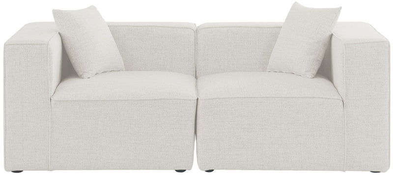 Cube - Linen Modular 2 Seat Sofa