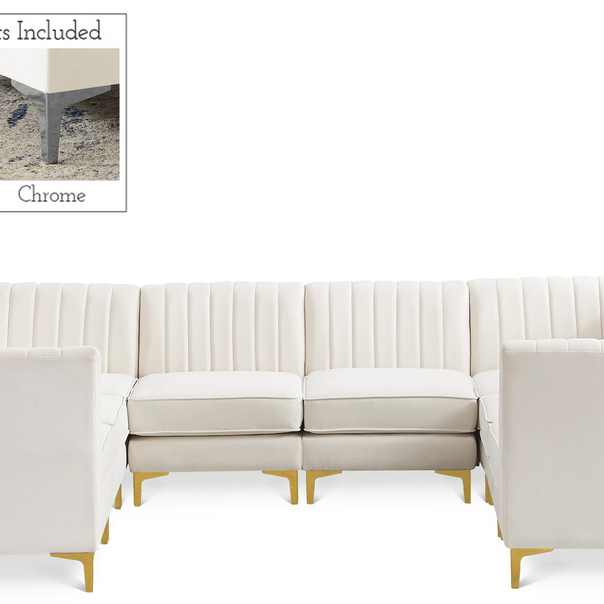 Alina - 8 Piece Modular Sectional