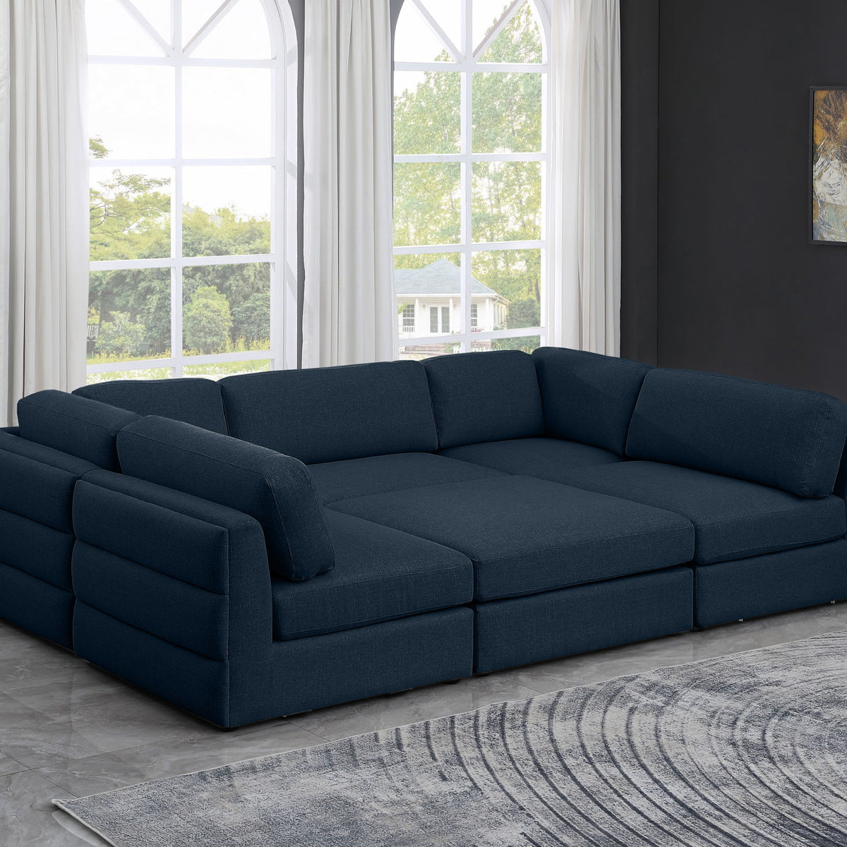 Beckham - 6 Piece Modular Sectional