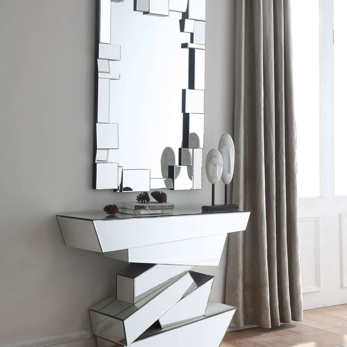 Jade - Mirror - Pearl Silver