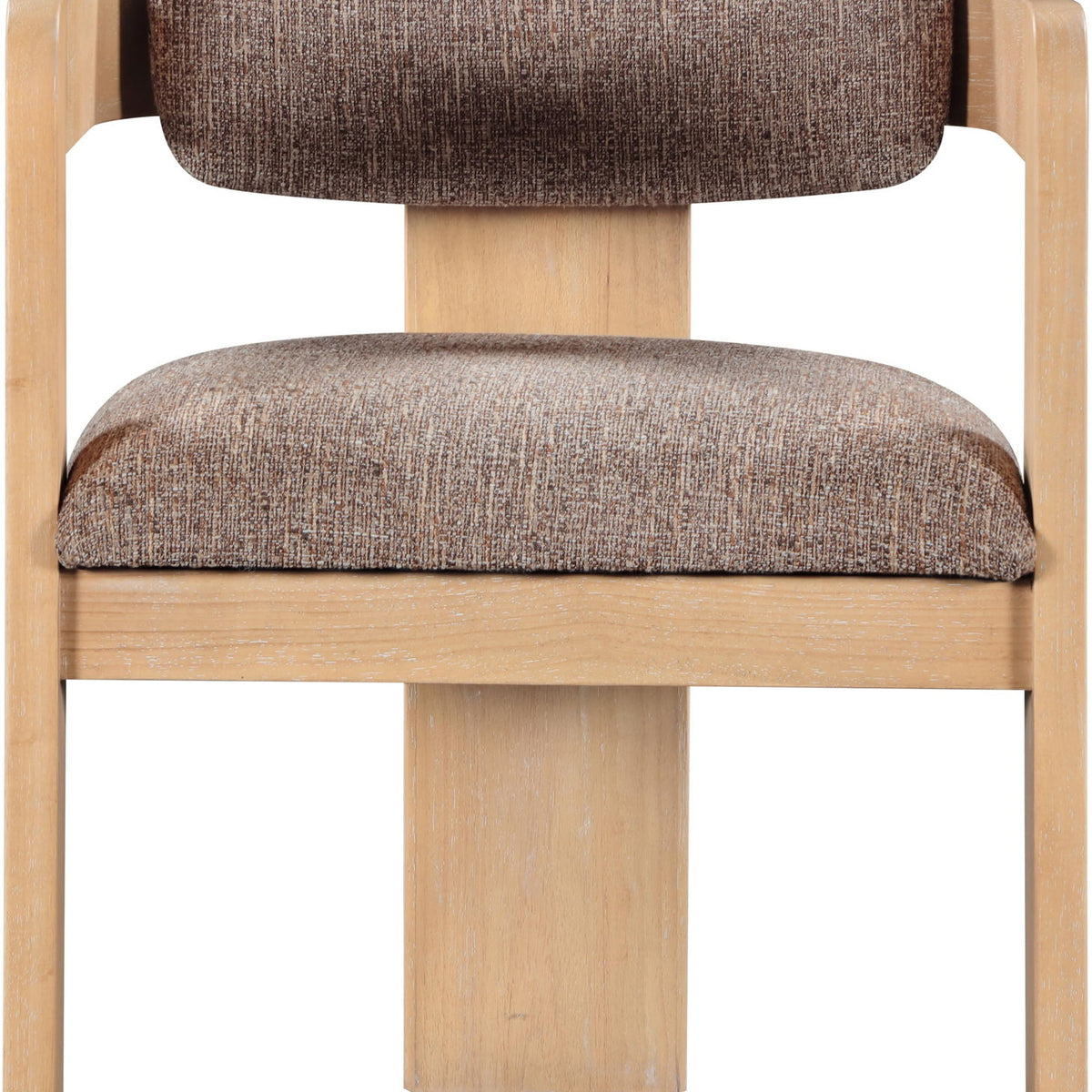 Sacha - Linen Dining Chair With Natural Base (Set of 2)
