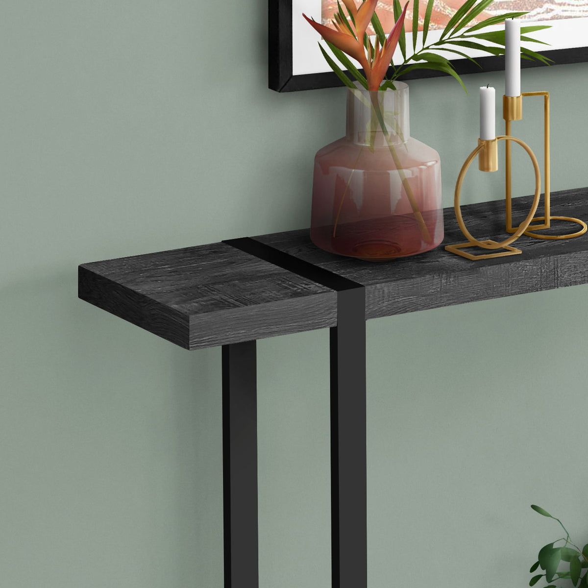 Accent Console Table For Entryway, Design Style