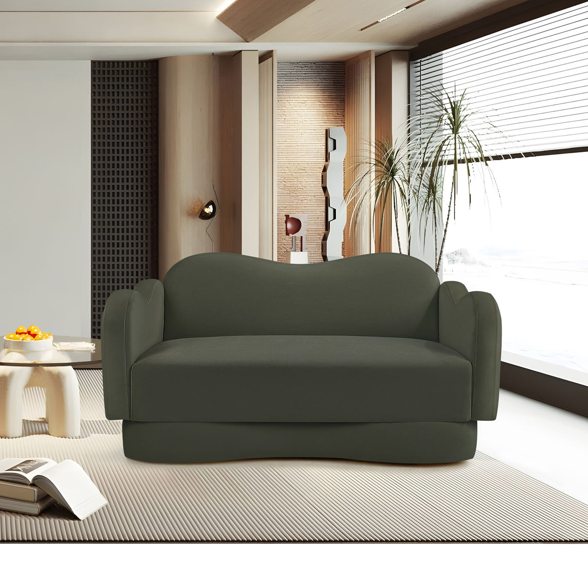 Bloom - Velvet Loveseat