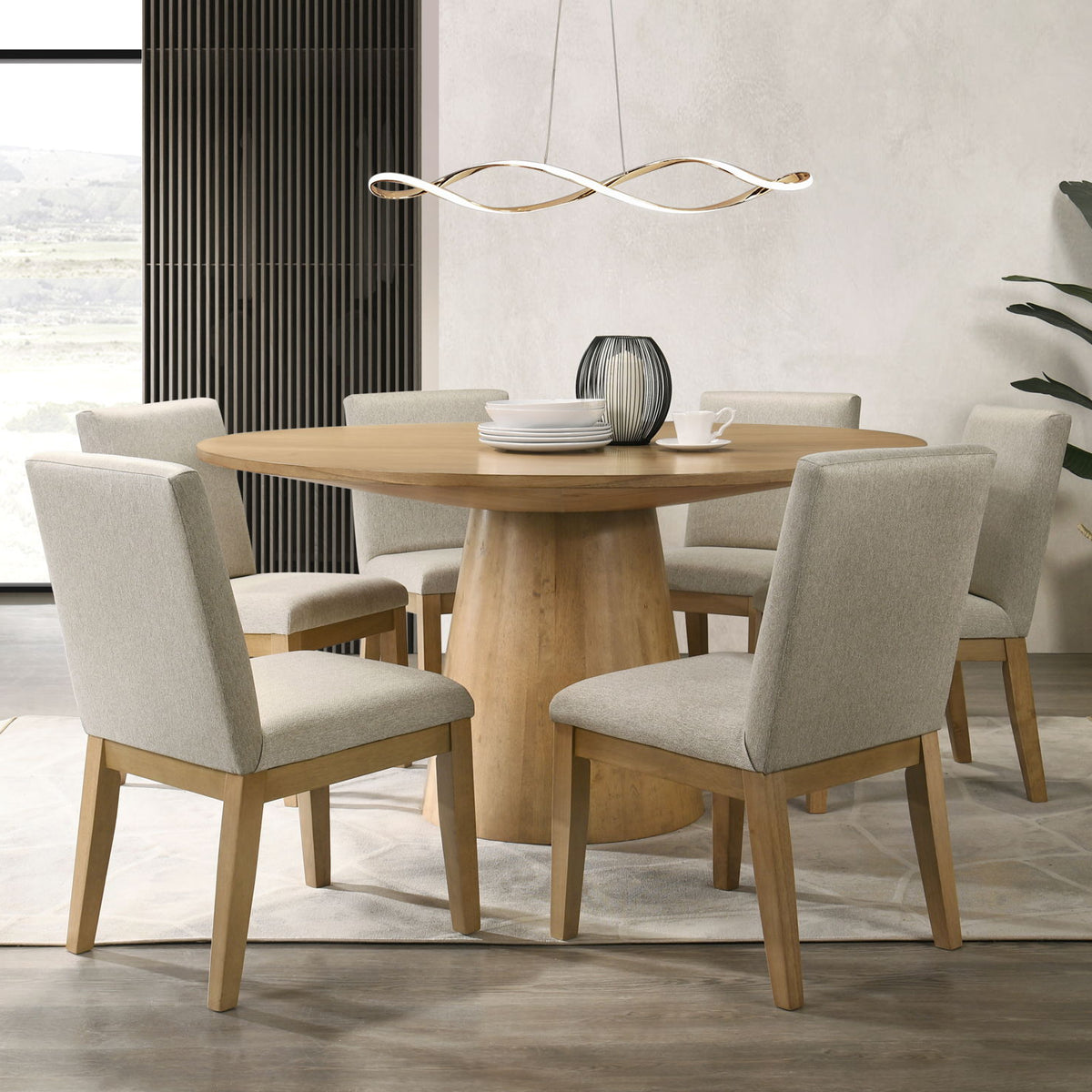 Jasper - Round Dining Table Set