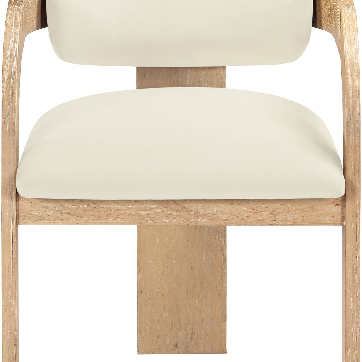 Cedra - Velvet Performance Fabric Upholstered Dining Chair (Set of 2) - Natural Frame