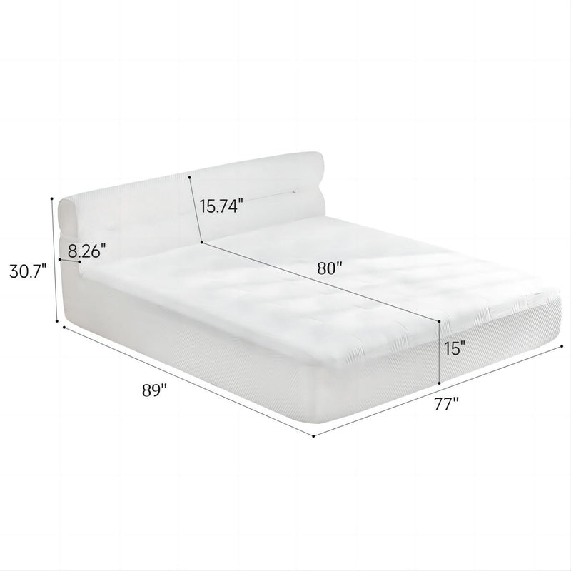 Mattress & Bed Frame With Cool, Pressure Relief, Motion Isolation