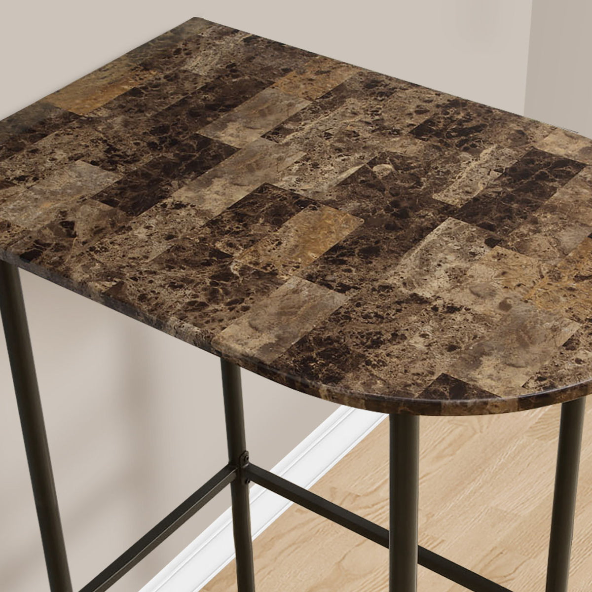Home Bar Table With Bar Height Small Rectangular For Kitchen