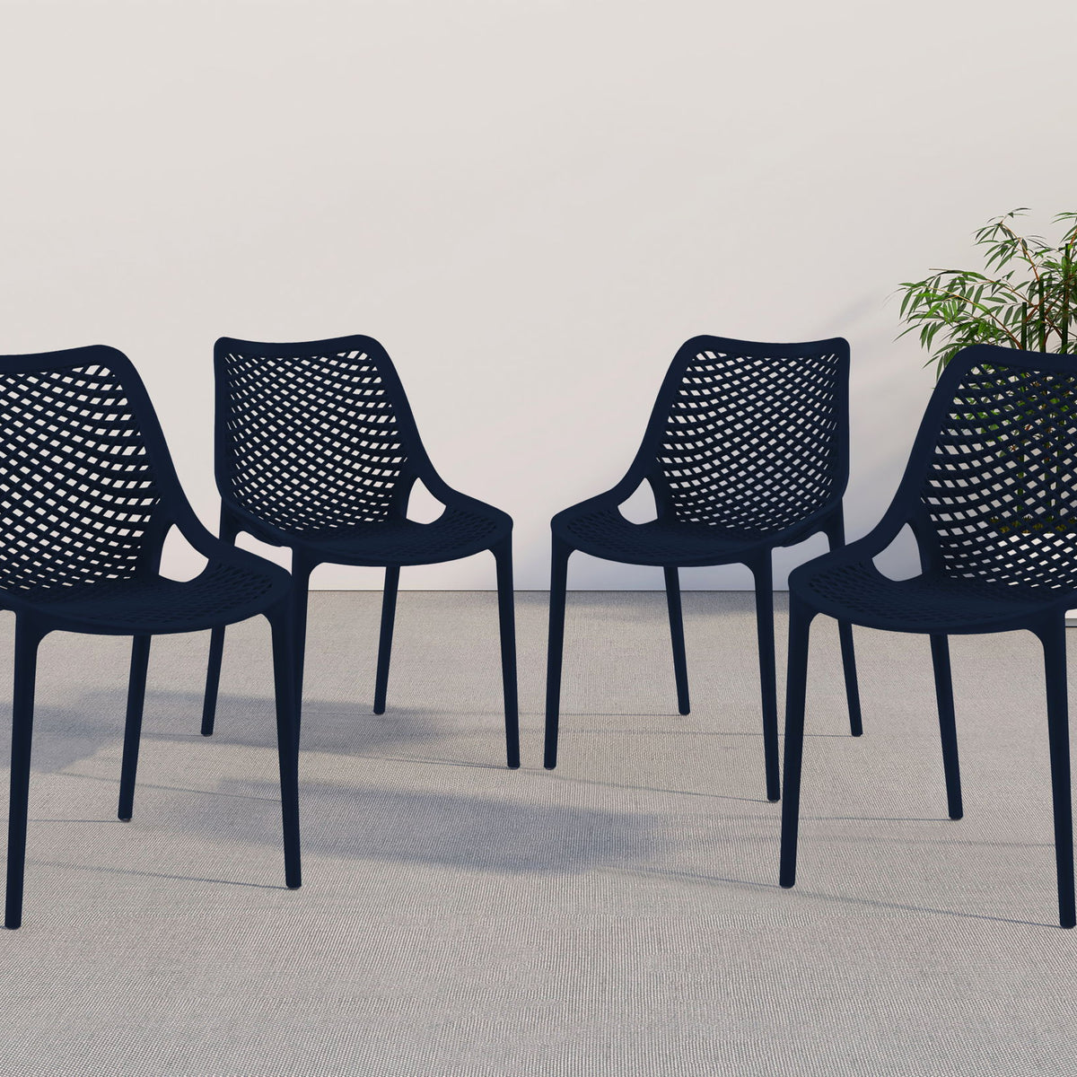 Mykonos - Outdoor Patio Dining Chair (Set of 2)