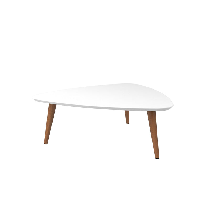 Manhattan Utopia - Triangle Table - White