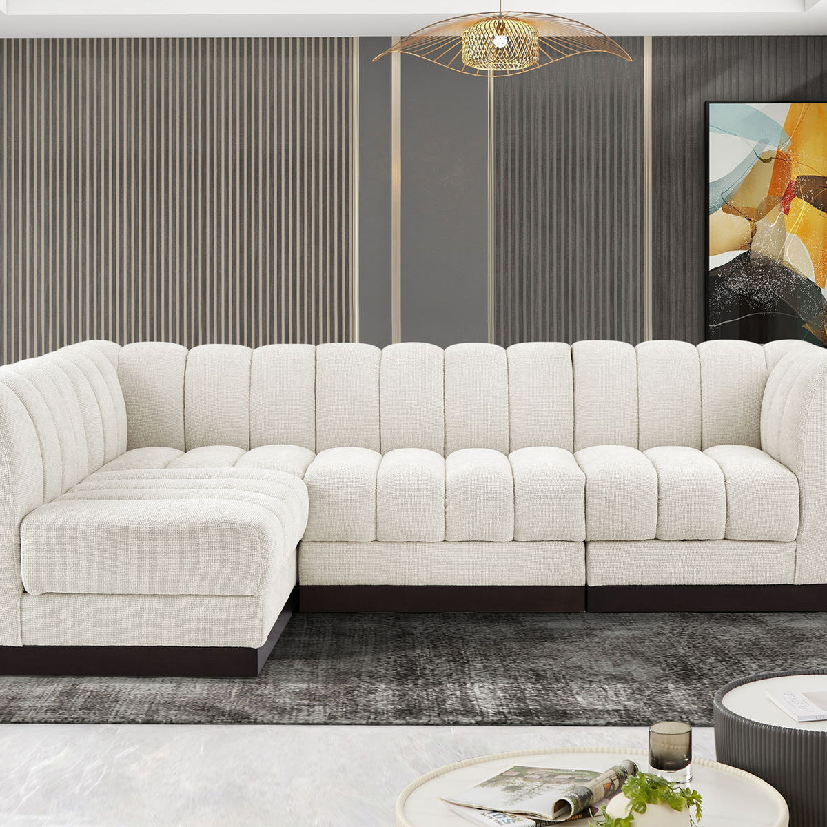 Quinn - 4 Piece Modular Sectional