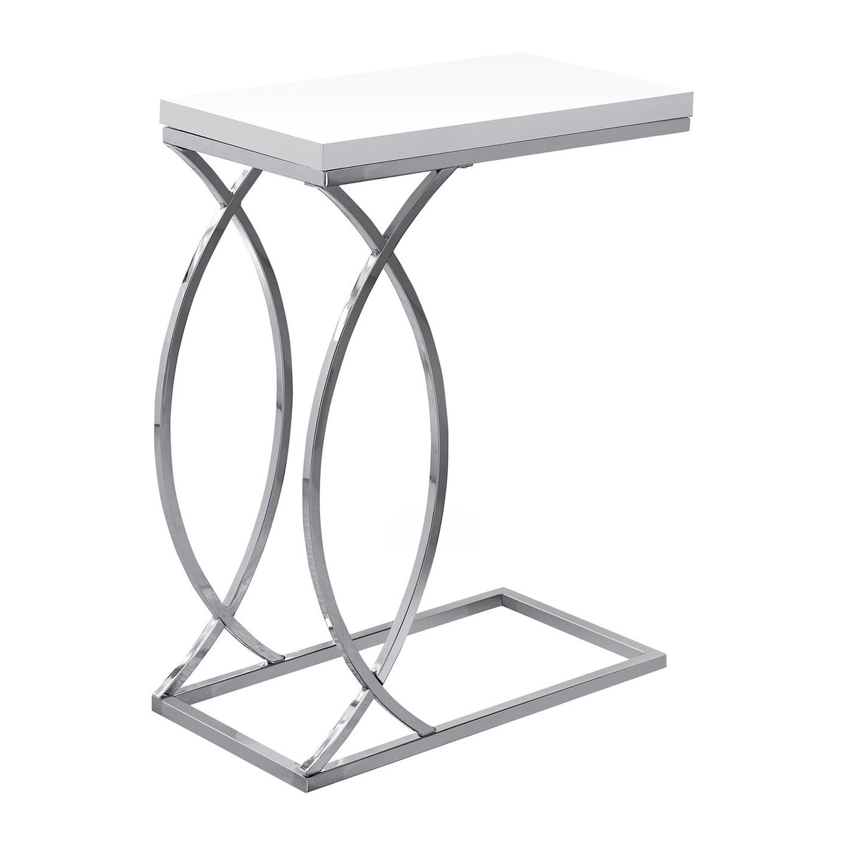 Accent Table, C - Shaped, Contemporary & Modern Design