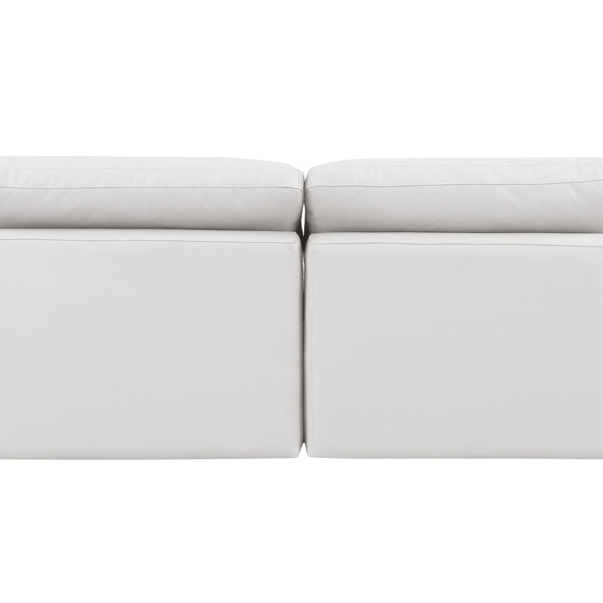 Indulge - Faux Leather 2 Seat Modular Armless Sofa