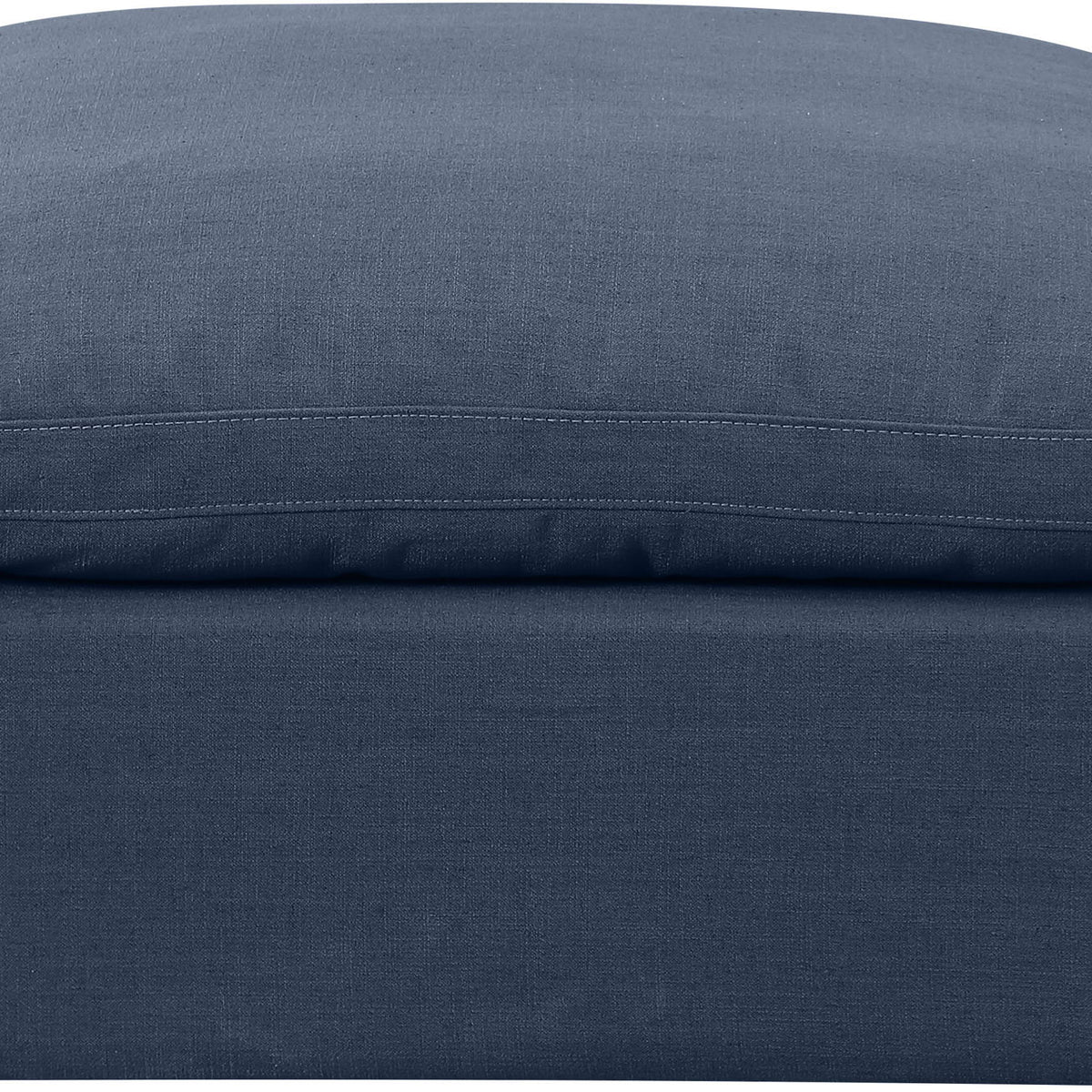 Indulge - Linen Ottoman