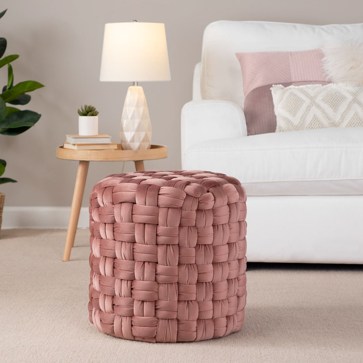 Braided - Versatile Round Ottoman