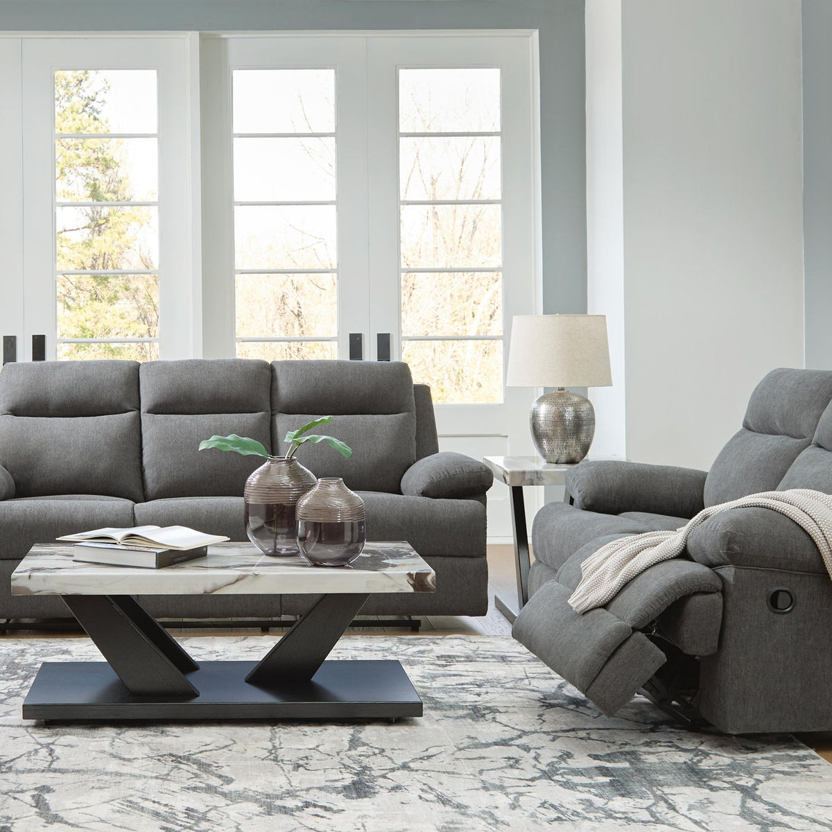Side-Swipe - Reclining Living Room Set