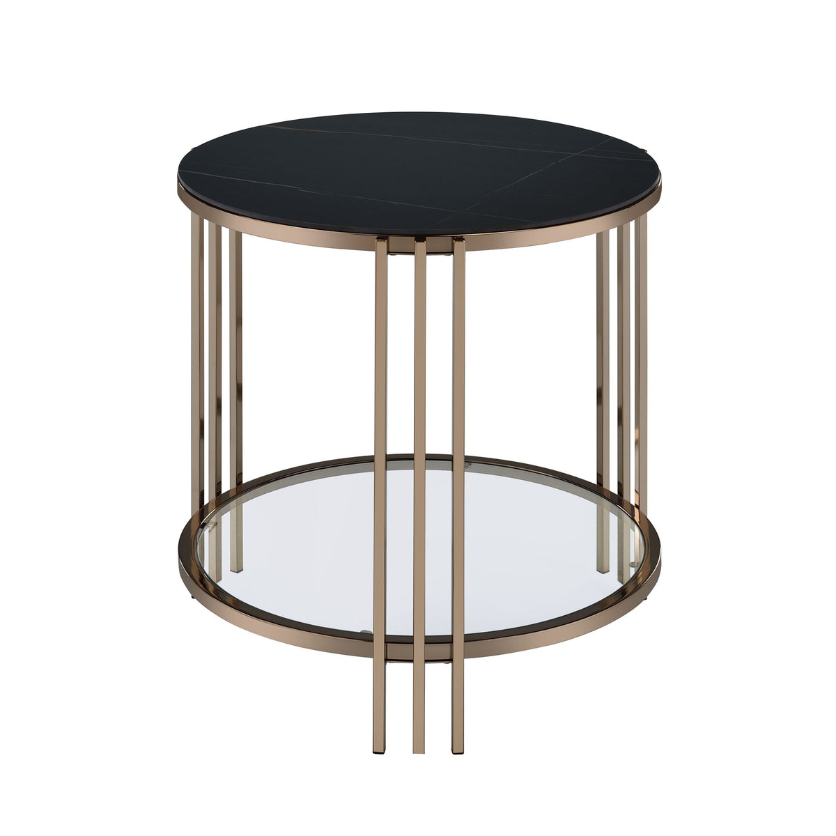 Abisha - Sintered Stone Top Round Table
