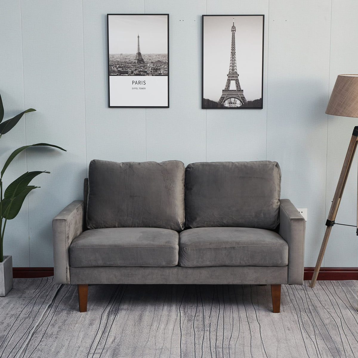 Comfortable Loveseat With Durable Construction