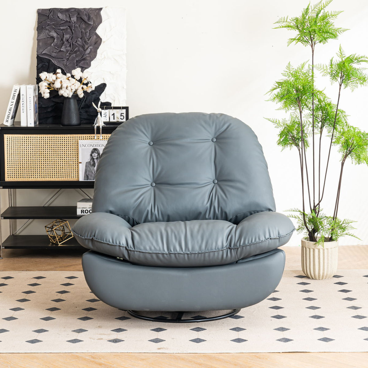 Power Recliner Swivel Glider USB Charger With Bluetooth Music Player, Sleep, Working, Game And Leisure