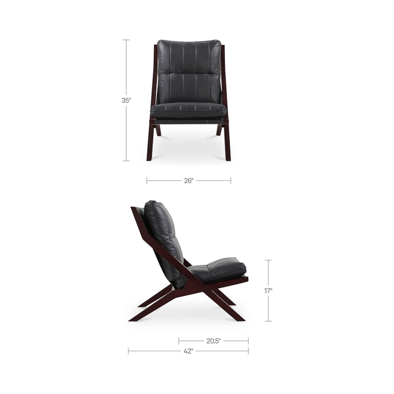 Preston - Accent Chair - Black