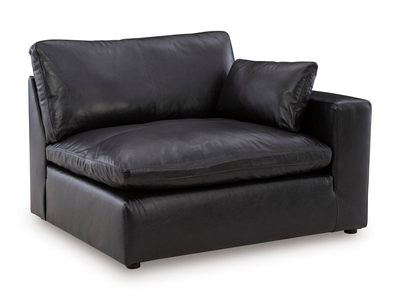 Ashley Furniture Emilia Genuine Leather Cloud Sectional