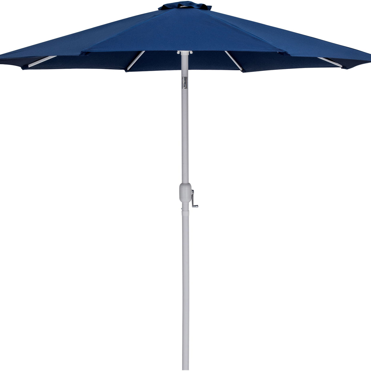 Fiji - Aluminum Patio Umbrella With Round White Base