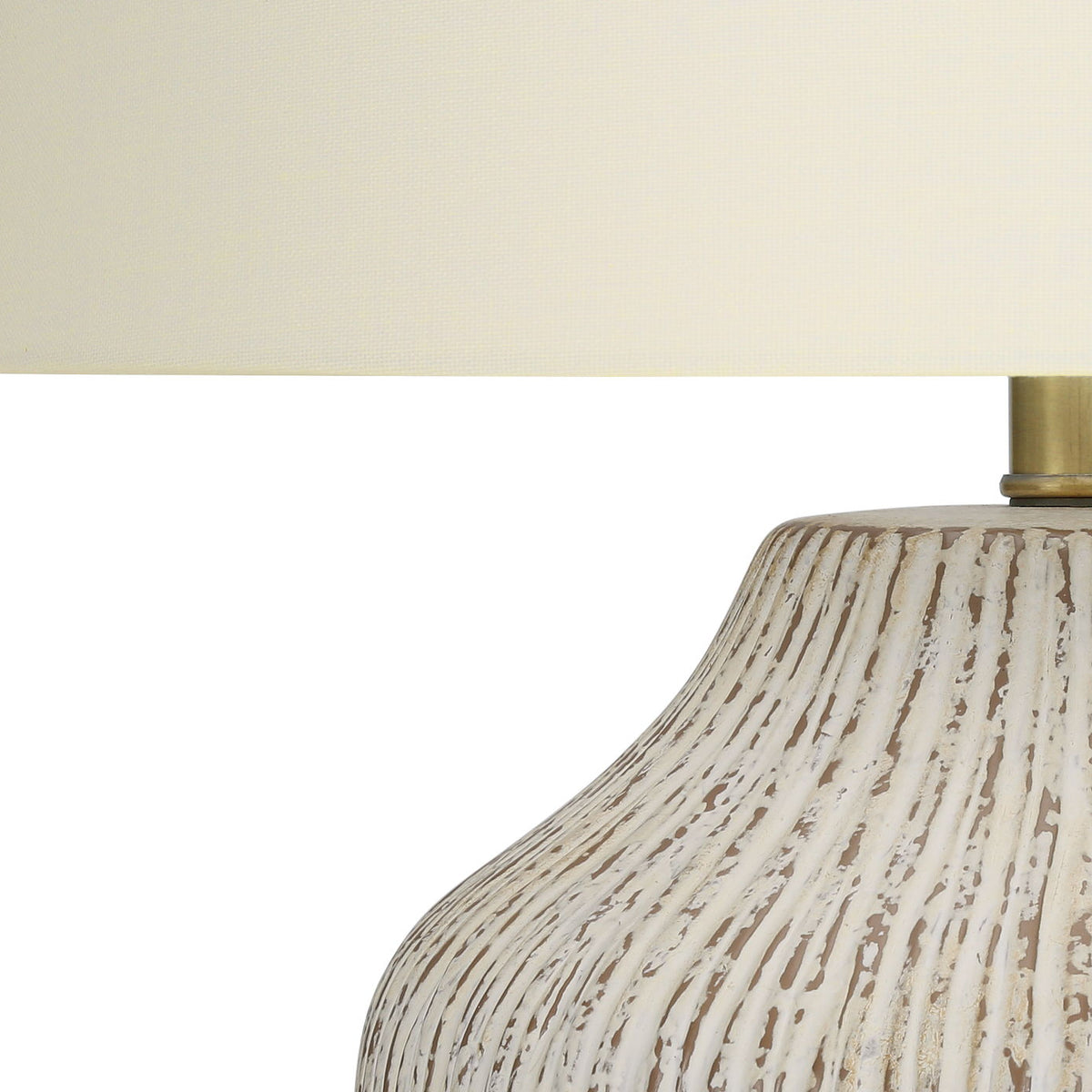 Lighting, Table Lamp, Ceramic, Transitional - Cream