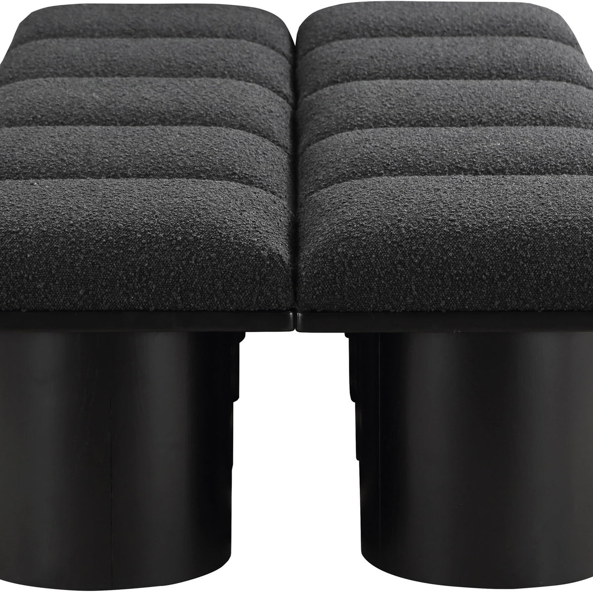 Pavilion - 10 Piece Modular Bench With Black Base