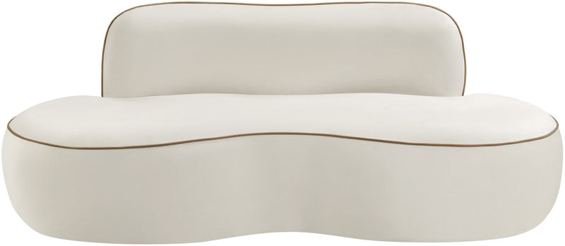 Swerve - Velvet 77" Upholstered Loveseat