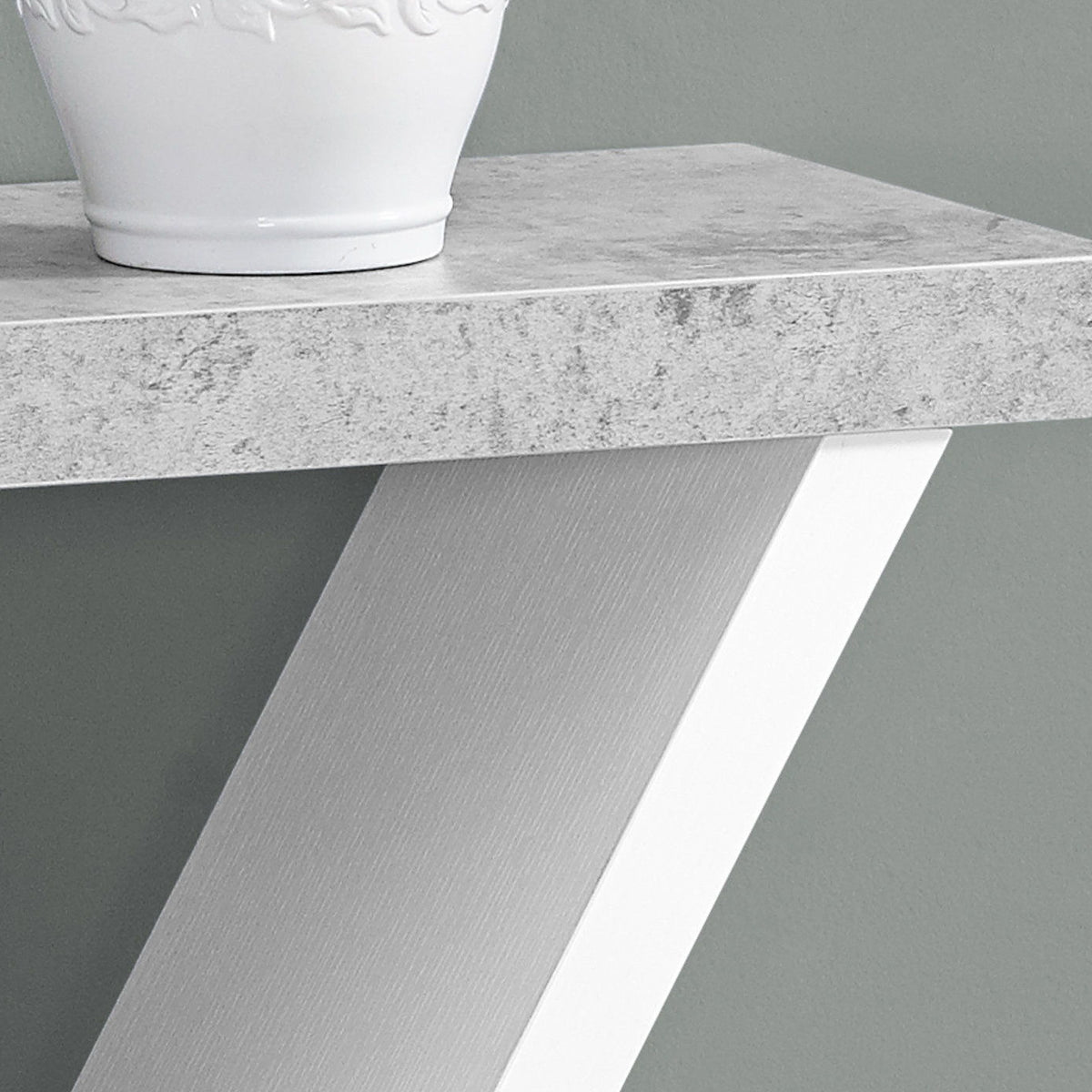 Accent Console Table For Entryway, Spacious Table Top, Contemporary & Modern
