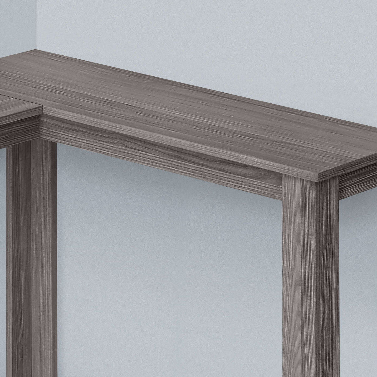 Corner Accent Console Table For Entryway, Unique Design Contemporary & Modern