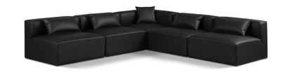 Cube - 5 Piece Modular Corner Armless Sectional