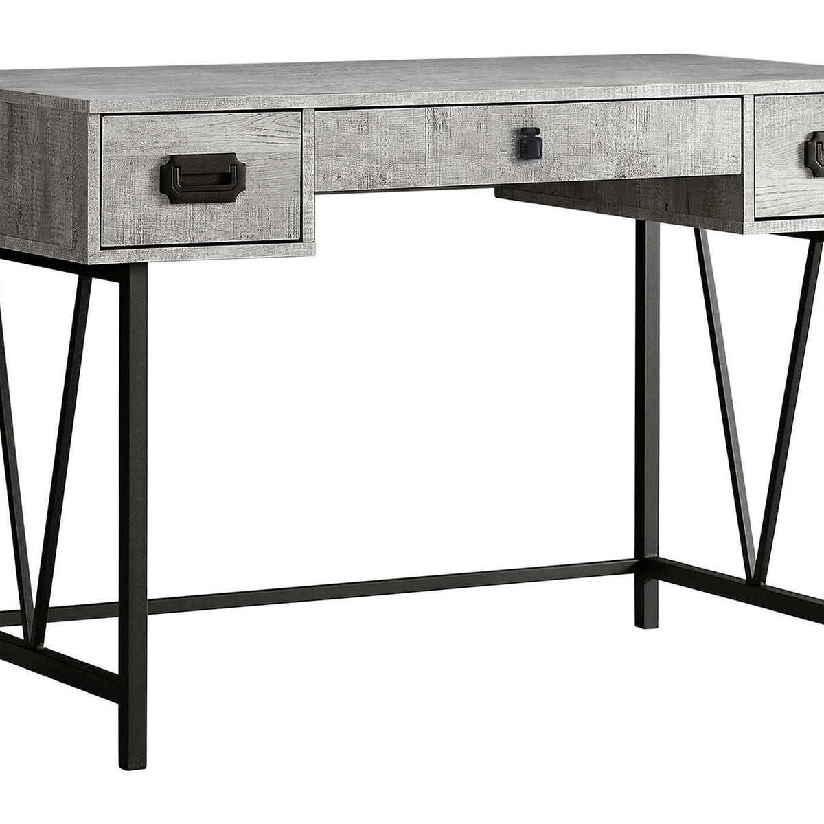 Computer Desk For Home Office, Laptop, Storage Drawers, Transitional