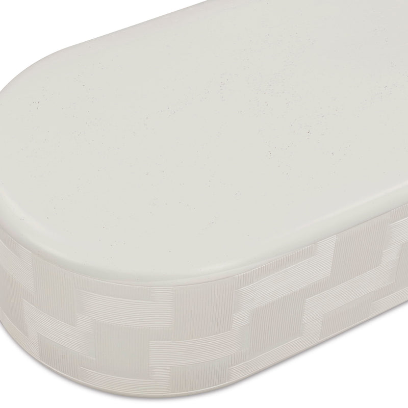 Surraya - Concrete Rounded Coffee Table