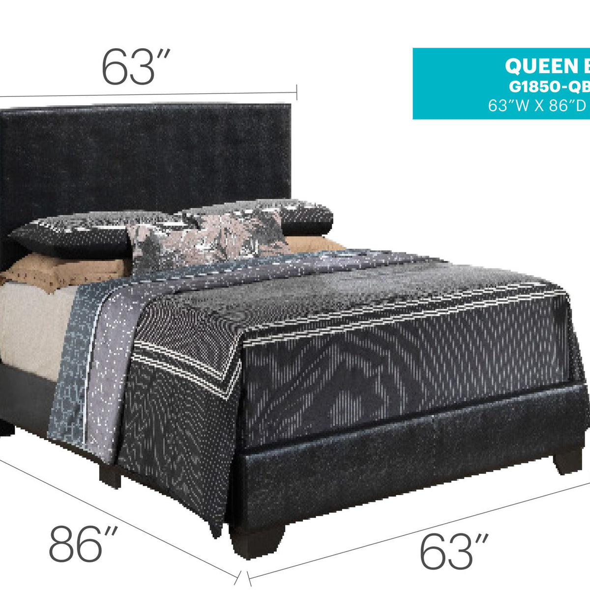 Elegant Platform Bed For Relaxed Spaces