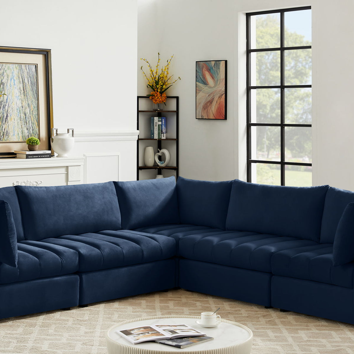 Jacob - Modular Corner Sectional 5 Piece