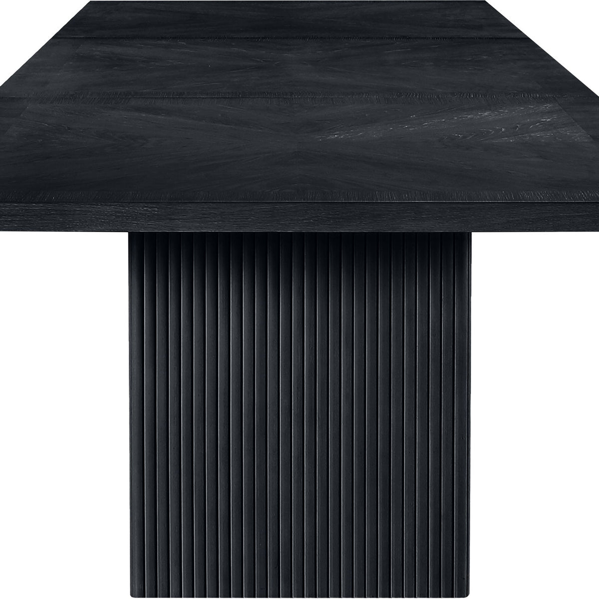 Belinda - Wood Mid-Century Modern Modular Dining Table - Black