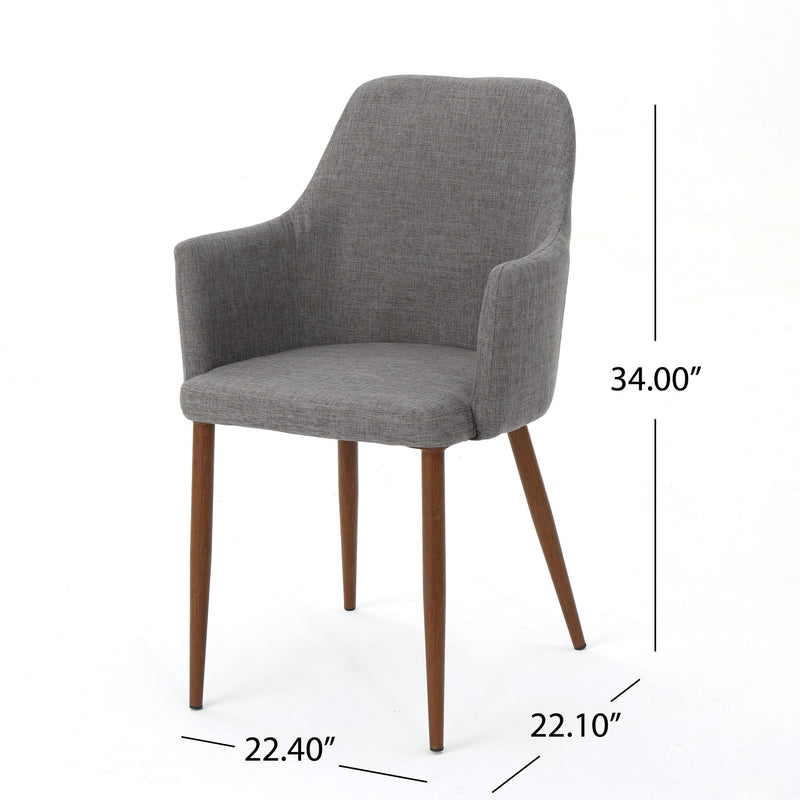 Elegant Dining Chair With Contoured Support