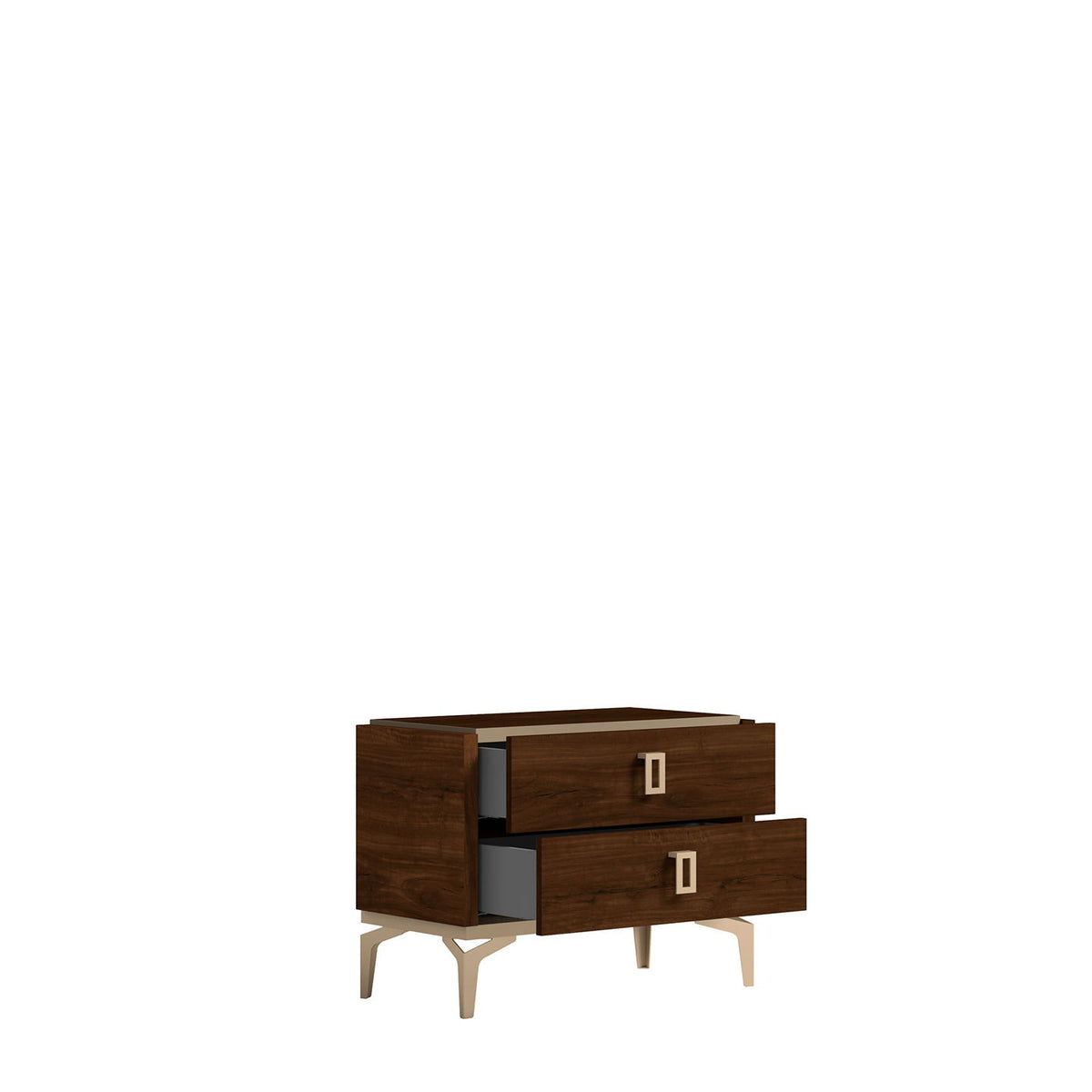 Eva - Nightstand - Dark Brown