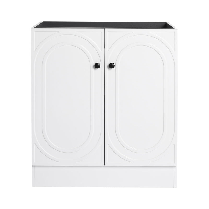 Modern Freestanding Bathroom Vanity With Soft Close Cabinet Doors