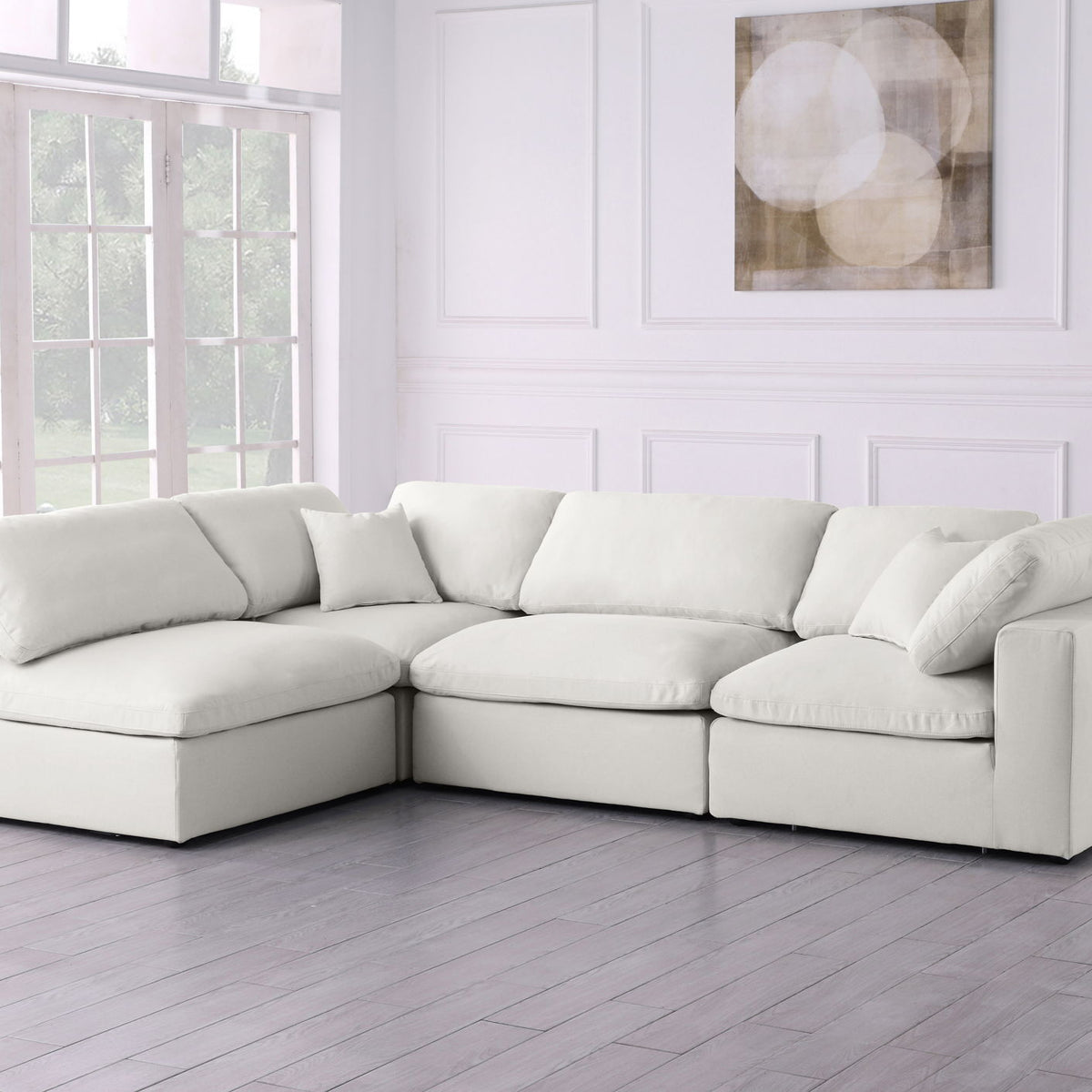 Plush - 4 Piece Modular Sectional