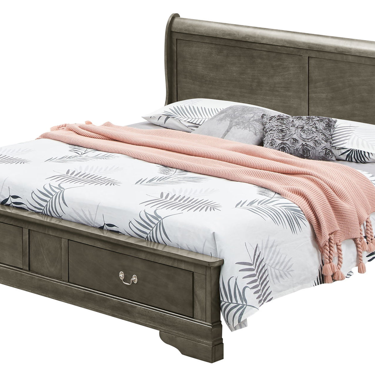 Louis Phillipe - Storage Bed