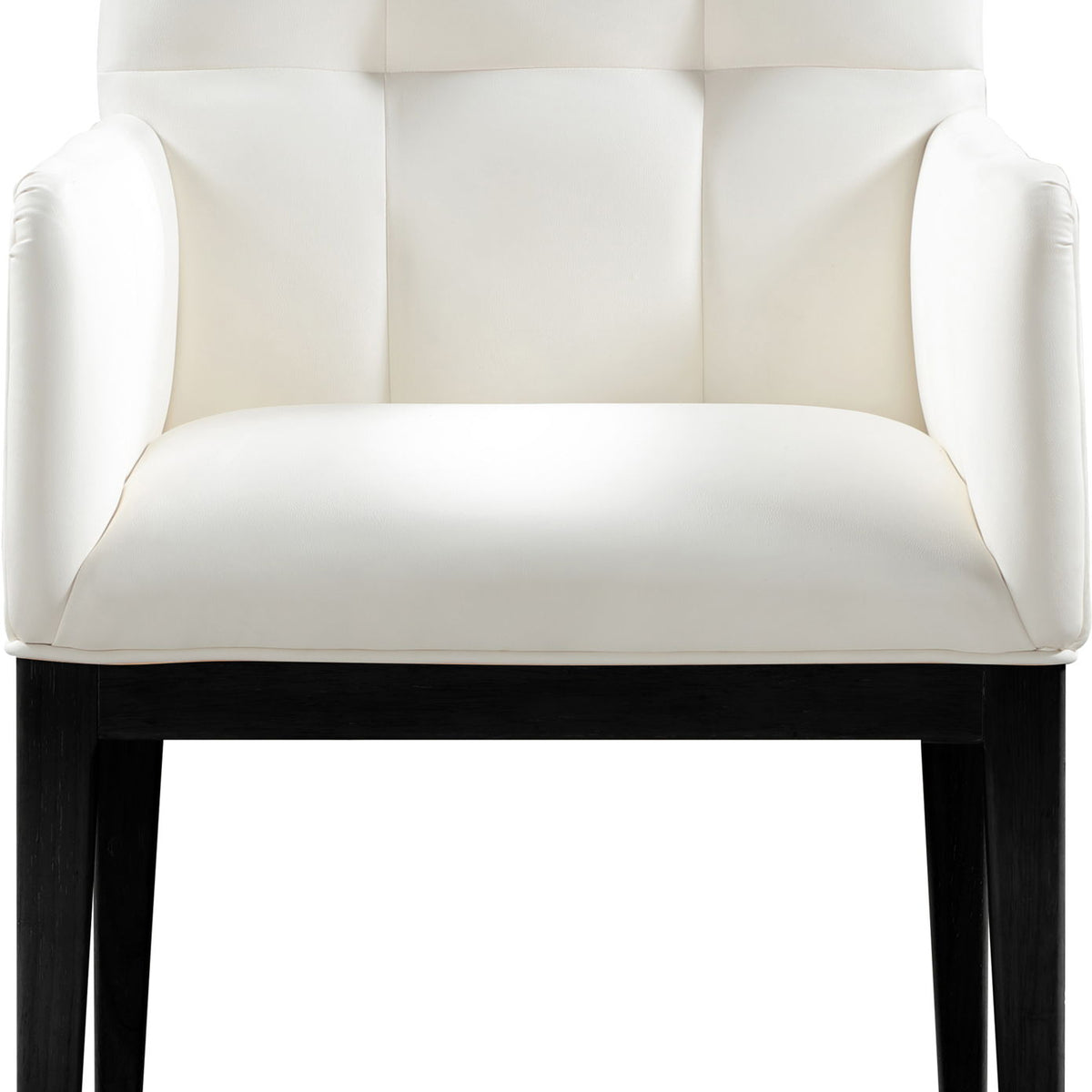 Adrian - Dining Arm Chair (Set of 2) - Black Legs