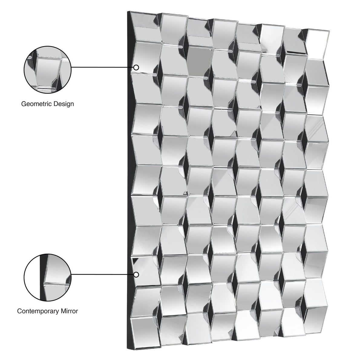 Ziggy - Mirror - Pearl Silver