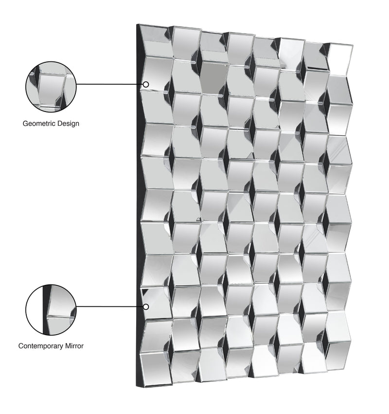 Ziggy - Mirror - Pearl Silver