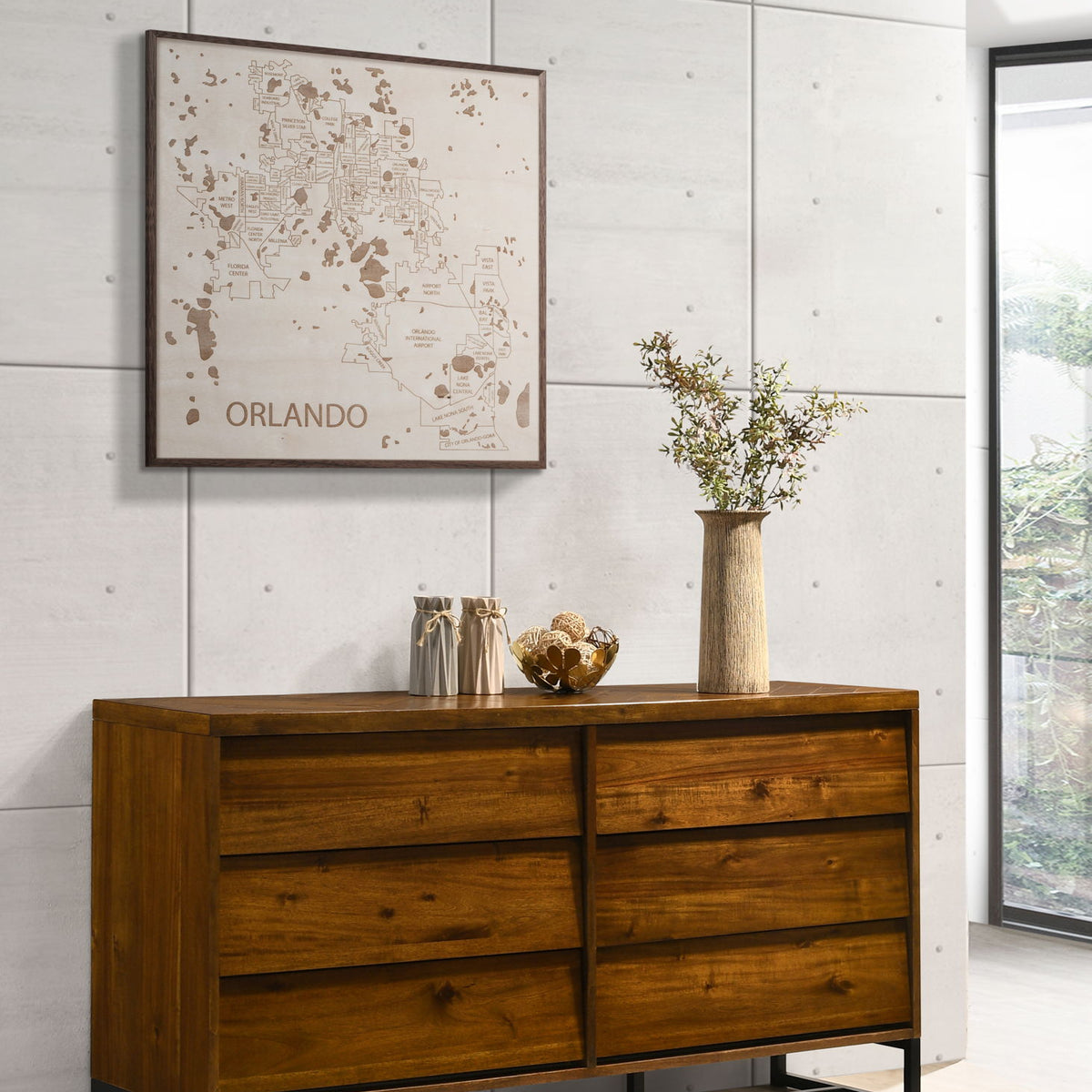 Reed - Dresser - Antique Coffee