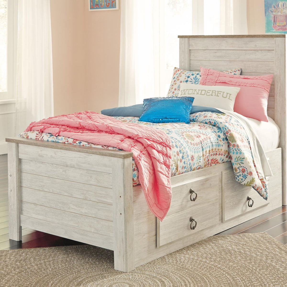 Willowton - Panel Bed