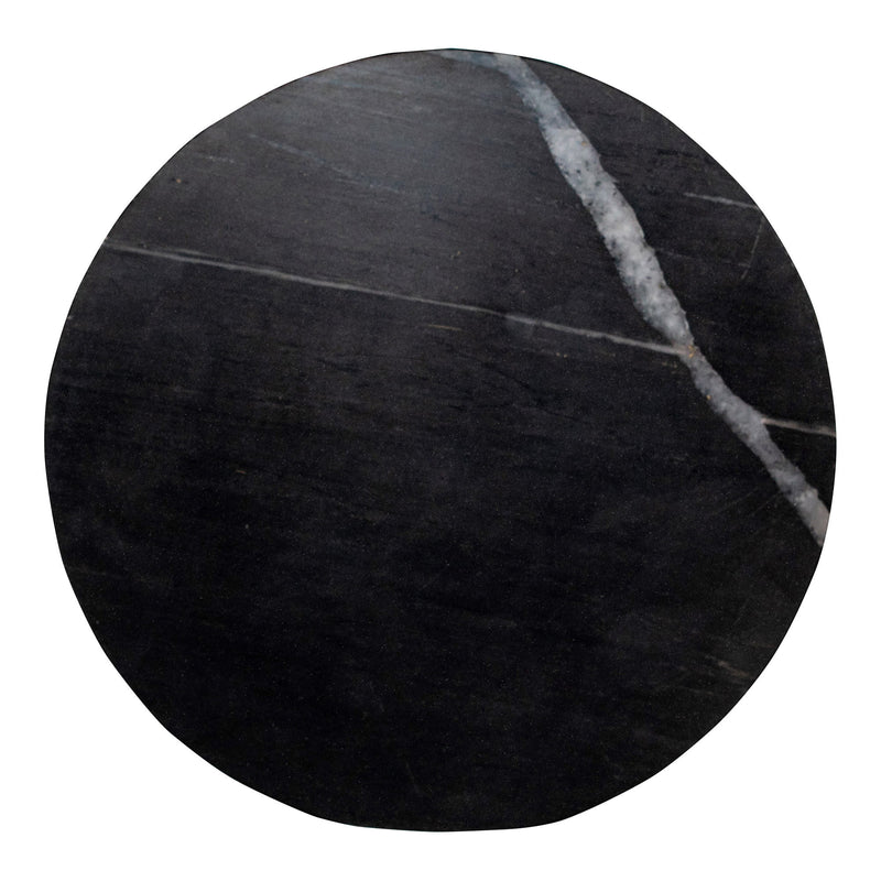 Grace - Marble Accent Table - Black