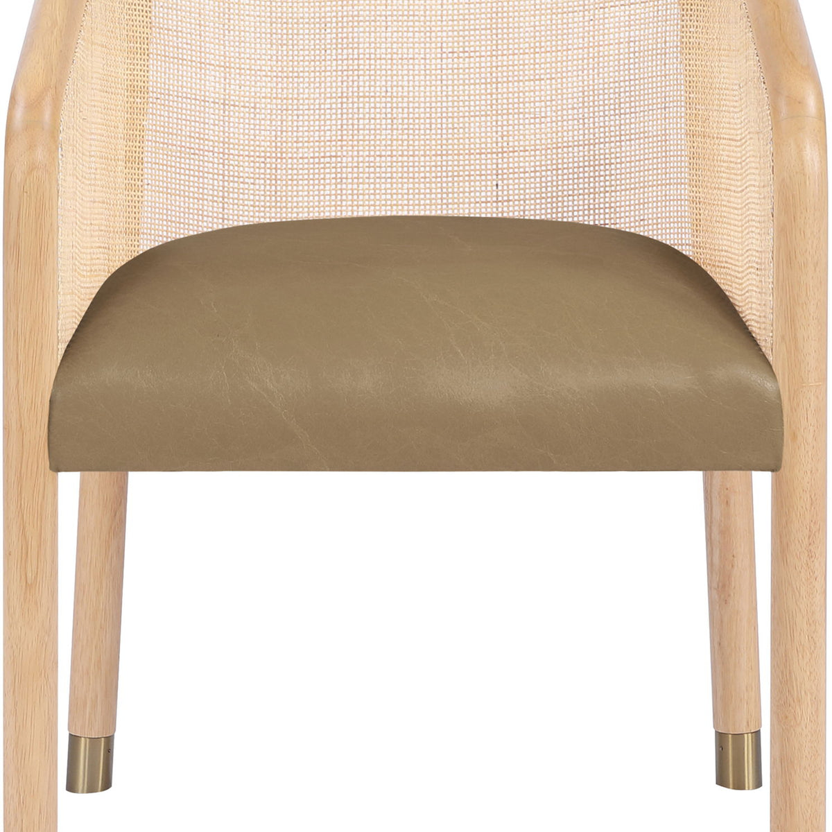 Sylvan - Vegan Leather Dining Chair (Set of 2) - Natural Frame